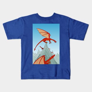 First One To The Top Wins! Kids T-Shirt